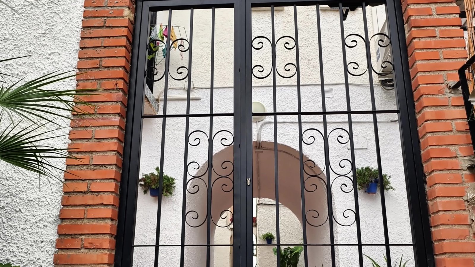 Reja de hierro forjado